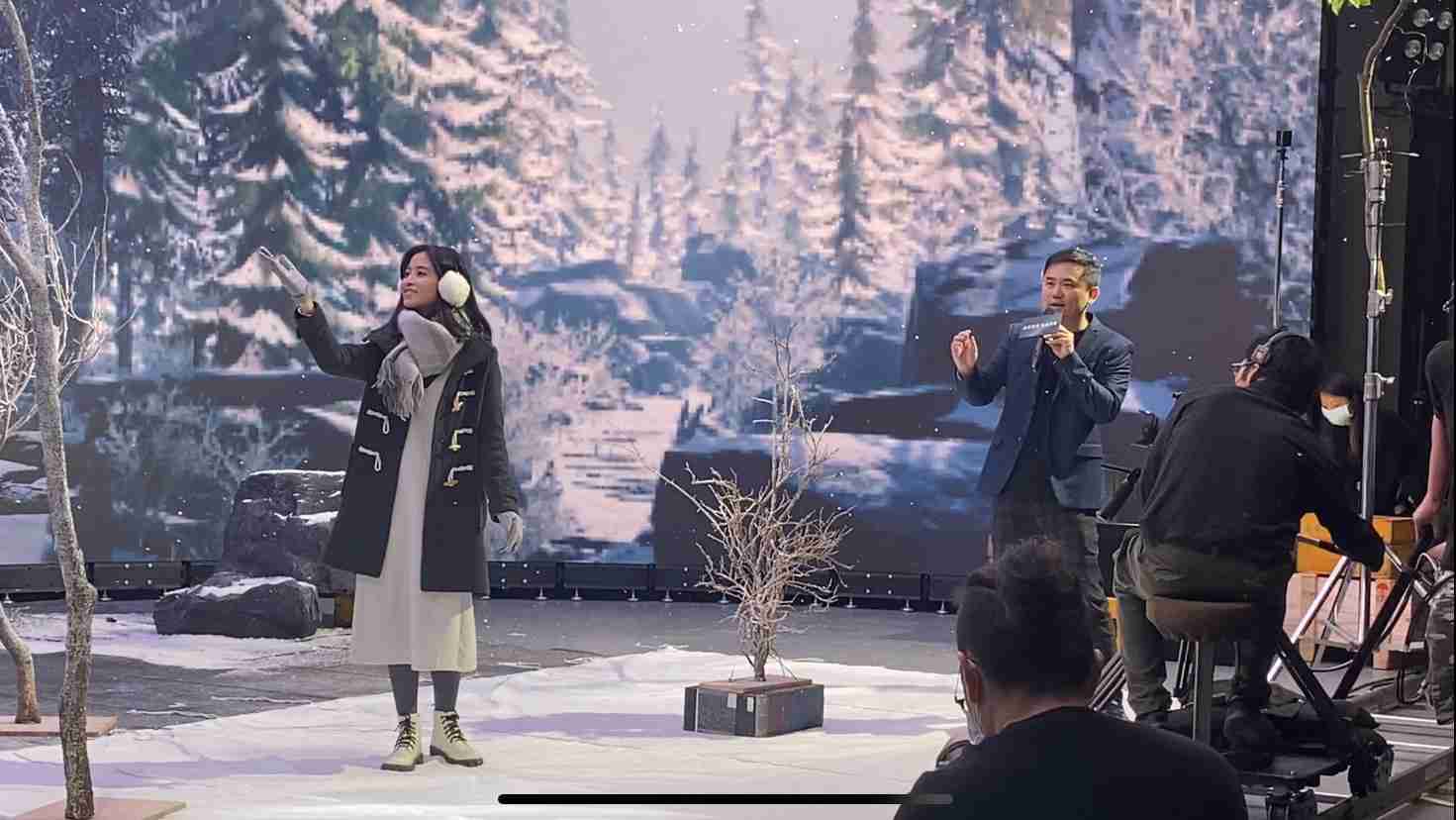 28国际以ALED先进显屏技术，，，与金马奖视觉特效团队“再现影像”携手合作打造LED虚拟摄影棚，，提供沉浸式表演体验，，，，并精简拍摄成本与时间